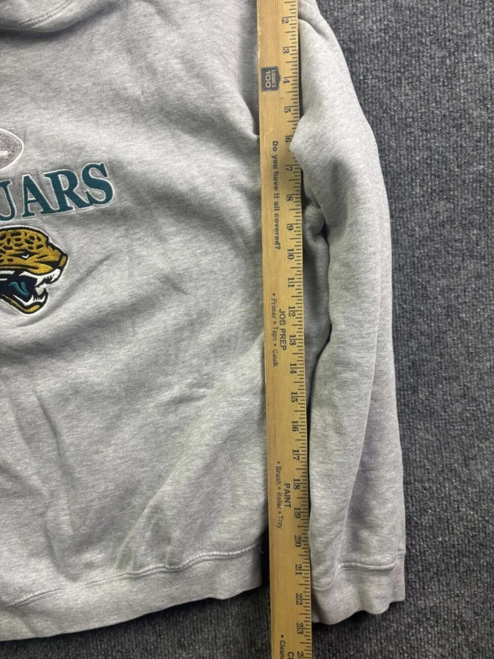 Vintage Jacksonville Jaguars Sweatshirt Mens Large NFL Football Athletic 90s - Picture 6 of 8